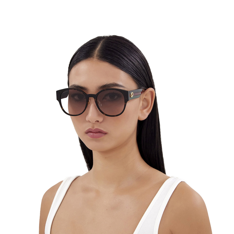 Gucci GG1304SK Sunglasses 002 havana - 5/5