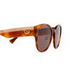 Gucci GG1304SK Sunglasses 004 havana - product thumbnail 3/4