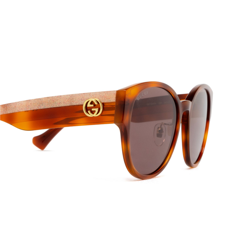 Gucci GG1304SK Sunglasses 004 havana - 3/4