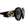 Occhiali da sole Gucci GG1308S 001 black - anteprima prodotto 3/4