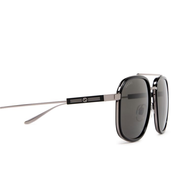 Gucci GG1310S Sunglasses 001 ruthenium - 3/4