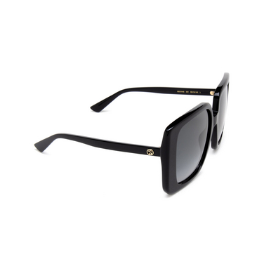 Gucci GG1314S Sunglasses 001 black - three-quarters view