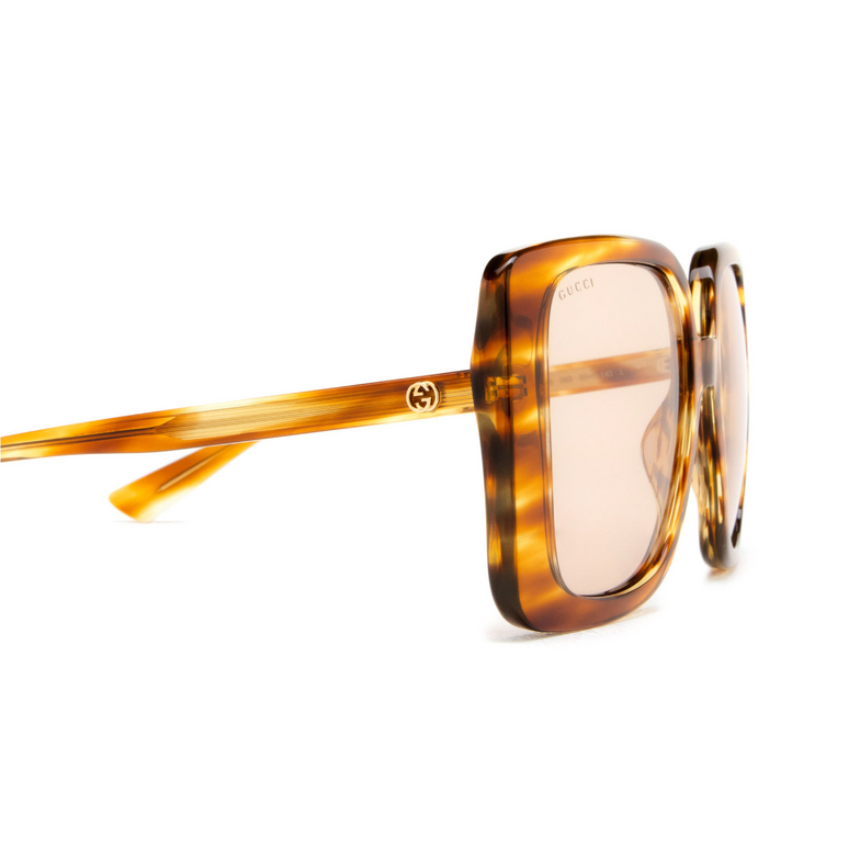 Gucci GG1314S Sunglasses 003 havana - 3/4