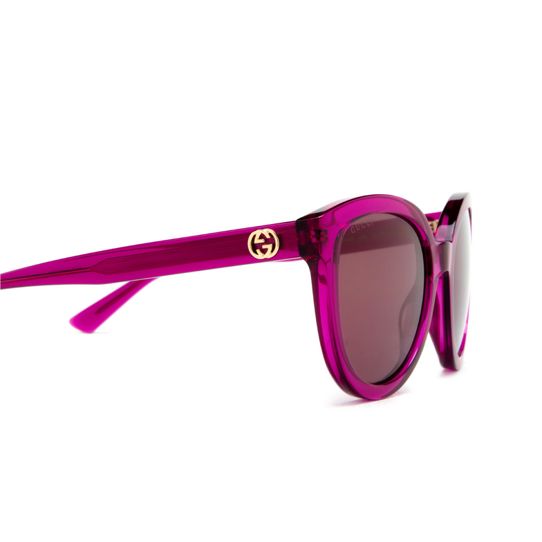 Occhiali da sole Gucci GG1315S 004 pink - 3/4
