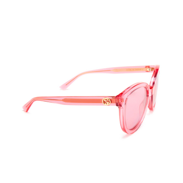 Gucci GG1315S Sonnenbrillen 005 pink - Dreiviertelansicht