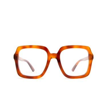 Gucci GG1318O Korrektionsbrillen 002 havana - Vorderansicht