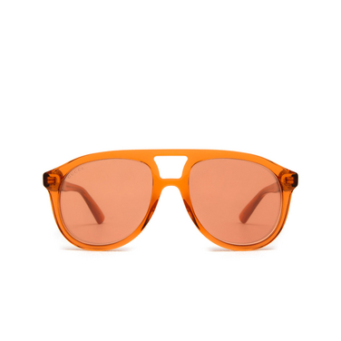 Lunettes de soleil Gucci GG1320S 002 orange - Vue de face