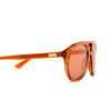 Lunettes de soleil Gucci GG1320S 002 orange - Vignette du produit 3/4