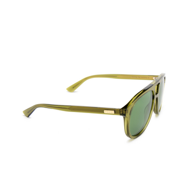 Gucci GG1320S Sonnenbrillen 003 green - Dreiviertelansicht