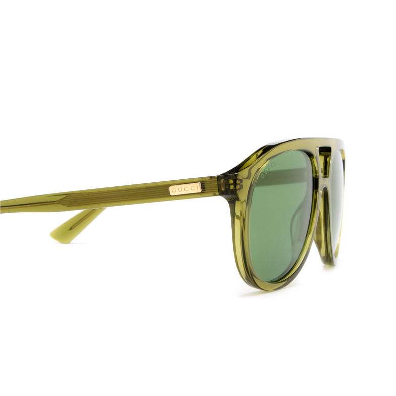 Gucci GG1320S Sunglasses 003 green - 3/4