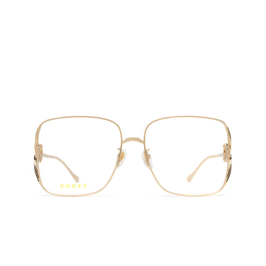 Gucci GG1321O Eyeglasses 001 gold - front view