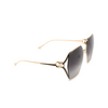 Gafas de sol Gucci GG1322SA 001 gold - Miniatura del producto 2/5