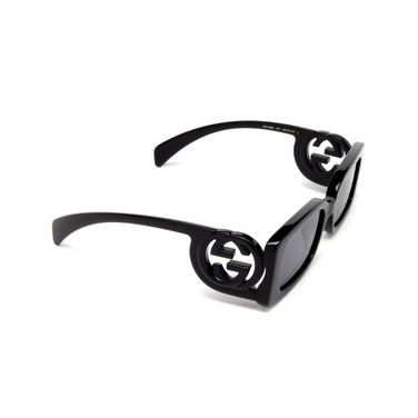 Gucci GG1325S Sonnenbrillen 001 black - Dreiviertelansicht