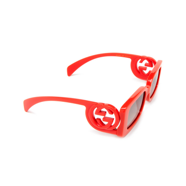 Gucci GG1325S Sonnenbrillen 005 red - Dreiviertelansicht