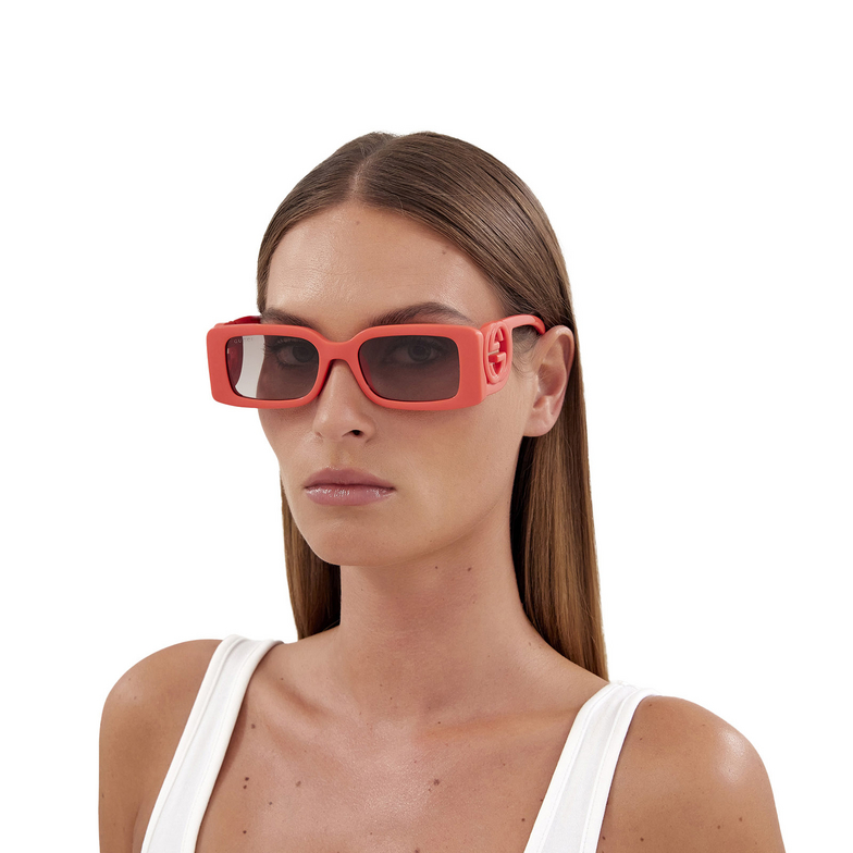 Gafas de sol Gucci GG1325S 005 red - 5/5