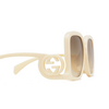 Gafas de sol Gucci GG1326S 002 ivory - Miniatura del producto 3/4