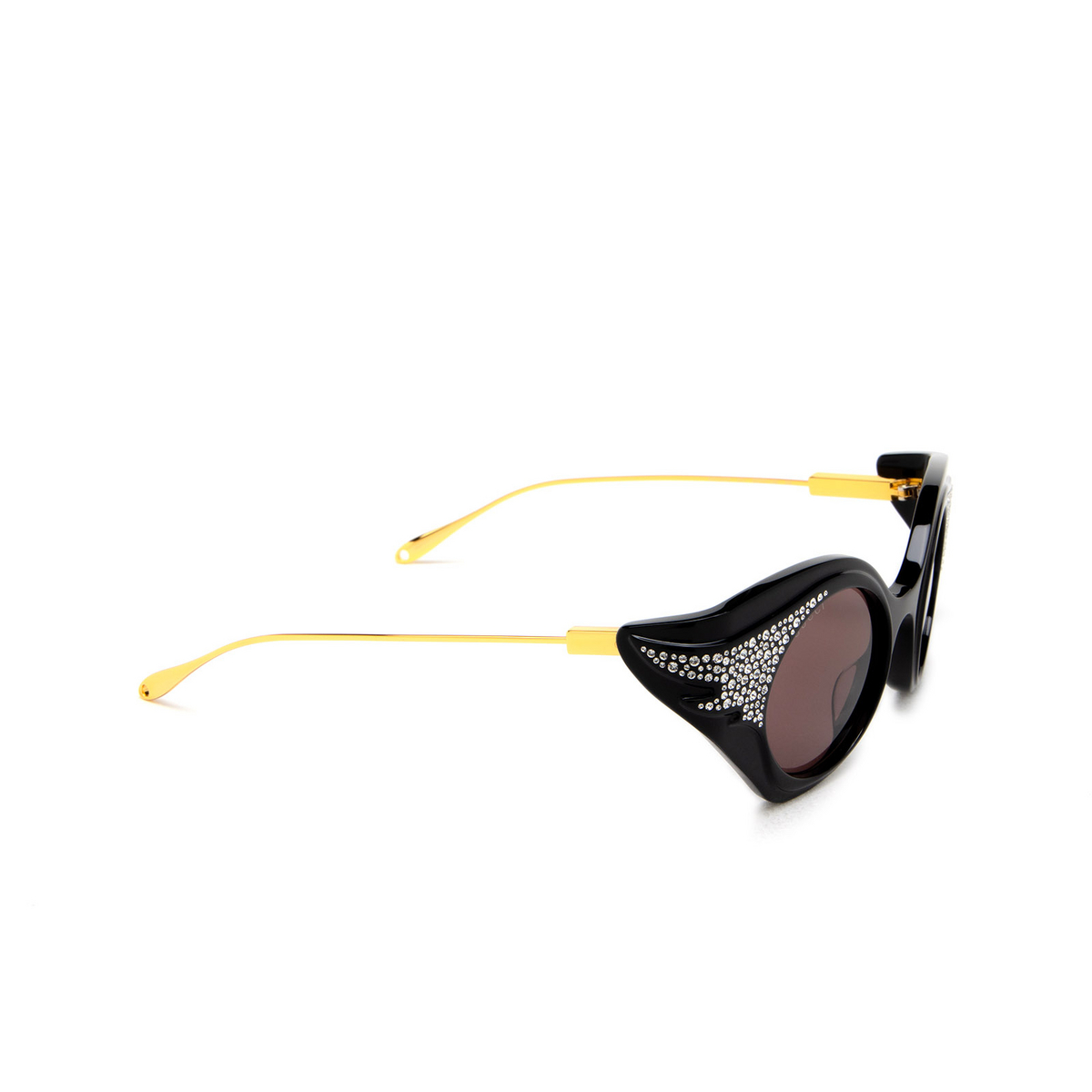 Gucci GG1327S Sunglasses 001 Black - three-quarters view
