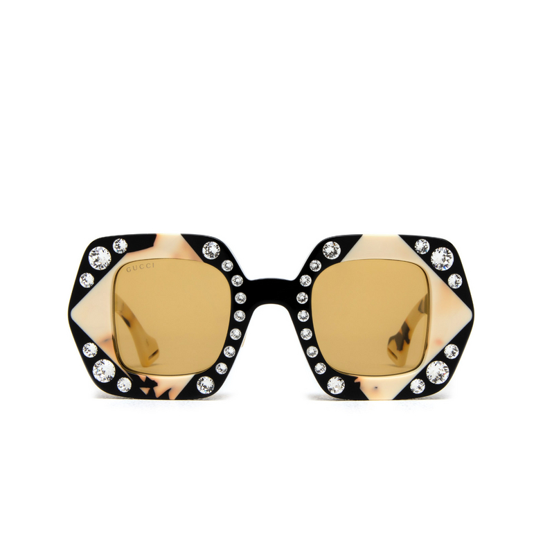 Lunettes de soleil Gucci GG1330S 001 black & ivory - 1/5