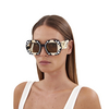 Gafas de sol Gucci GG1330S 001 black & ivory - Miniatura del producto 5/5