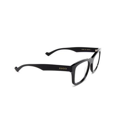 Gucci GG1332O Korrektionsbrillen 004 black - Dreiviertelansicht
