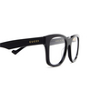 Gucci GG1332O Korrektionsbrillen 004 black - Produkt-Miniaturansicht 3/4