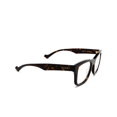 Gucci GG1332O Korrektionsbrillen 005 havana - Dreiviertelansicht