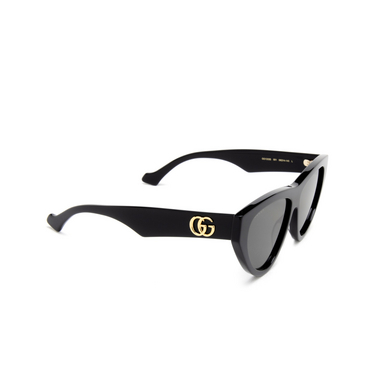 Gucci GG1333S Sunglasses 001 black - three-quarters view