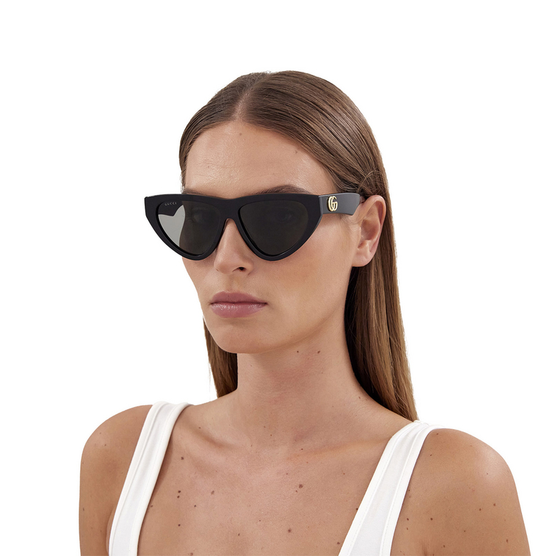 Gucci GG1333S Sunglasses 001 black - 5/5