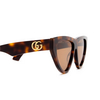 Gucci GG1333S Sunglasses 002 havana - product thumbnail 3/4