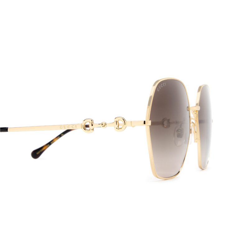 Gucci GG1335S Sunglasses 002 gold - 3/4