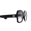 Gucci GG1337S Sunglasses 001 black - product thumbnail 3/5