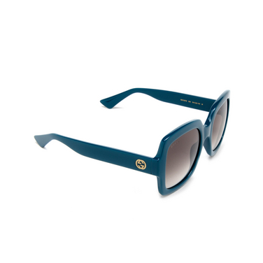Gafas de sol Gucci GG1337S 004 blue - Vista tres cuartos