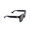 Gucci GG1338S Sunglasses 001 black - product thumbnail 2/4