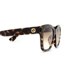Gucci GG1338SK Sonnenbrillen 002 havana - Produkt-Miniaturansicht 3/4