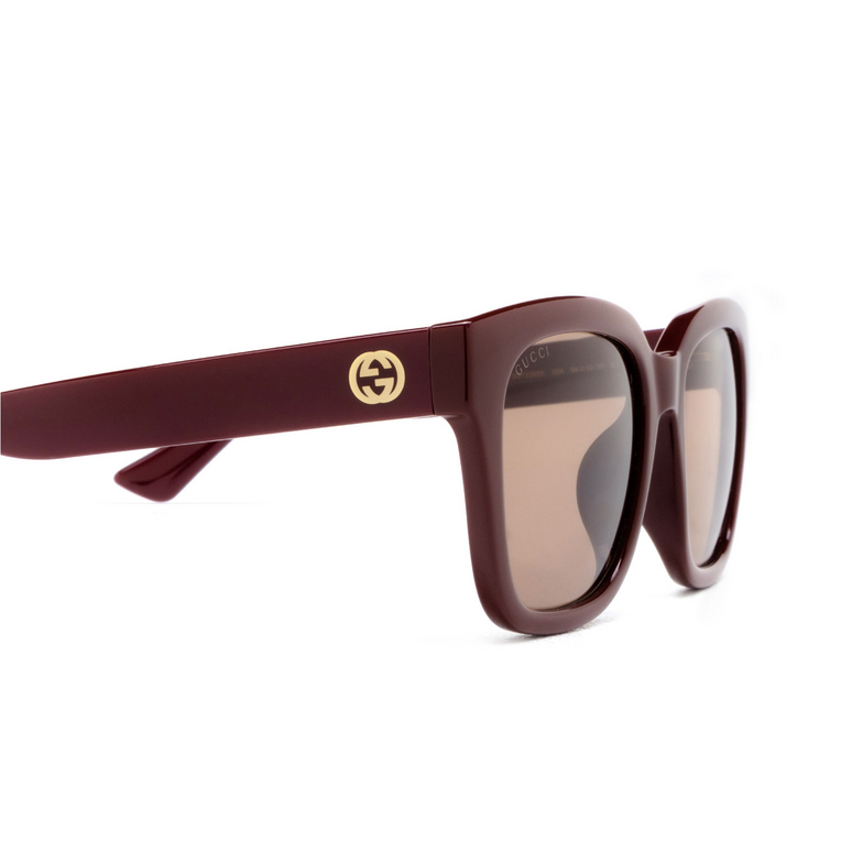 Gucci GG1338SK Sunglasses 004 burgundy - 3/4