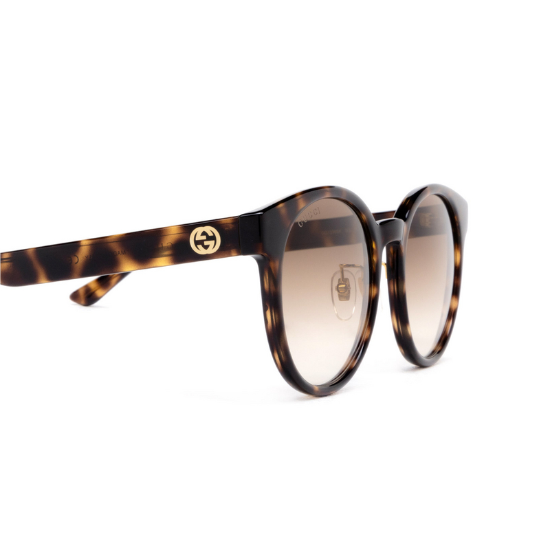 Gucci GG1339SK Sunglasses 003 havana - 3/4