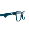 Gucci GG1340O Korrektionsbrillen 003 blue - Produkt-Miniaturansicht 3/4