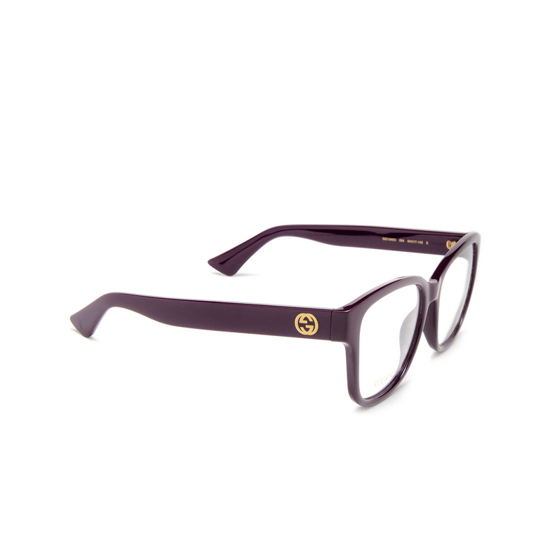 Gucci GG1340O Eyeglasses 004 burgundy - 2/4