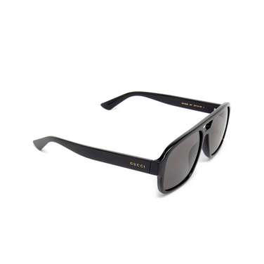 Occhiali da sole Gucci GG1342S 001 black - tre quarti