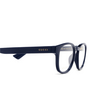 Gucci GG1343O Korrektionsbrillen 003 blue - Produkt-Miniaturansicht 3/5