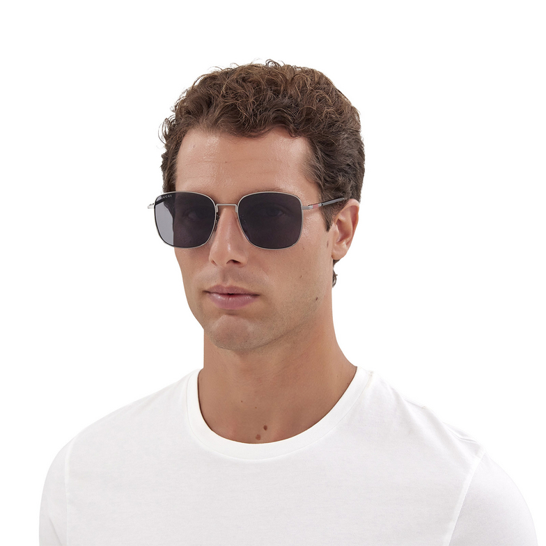Gucci GG1350S Sunglasses 001 ruthenium - 6/6