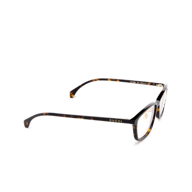 Gucci GG1356OJ Korrektionsbrillen 002 havana - Dreiviertelansicht