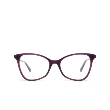 Gucci GG1360O Korrektionsbrillen 003 violet - Vorderansicht