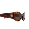 Gafas de sol Gucci GG1401S 002 havana - Miniatura del producto 3/4