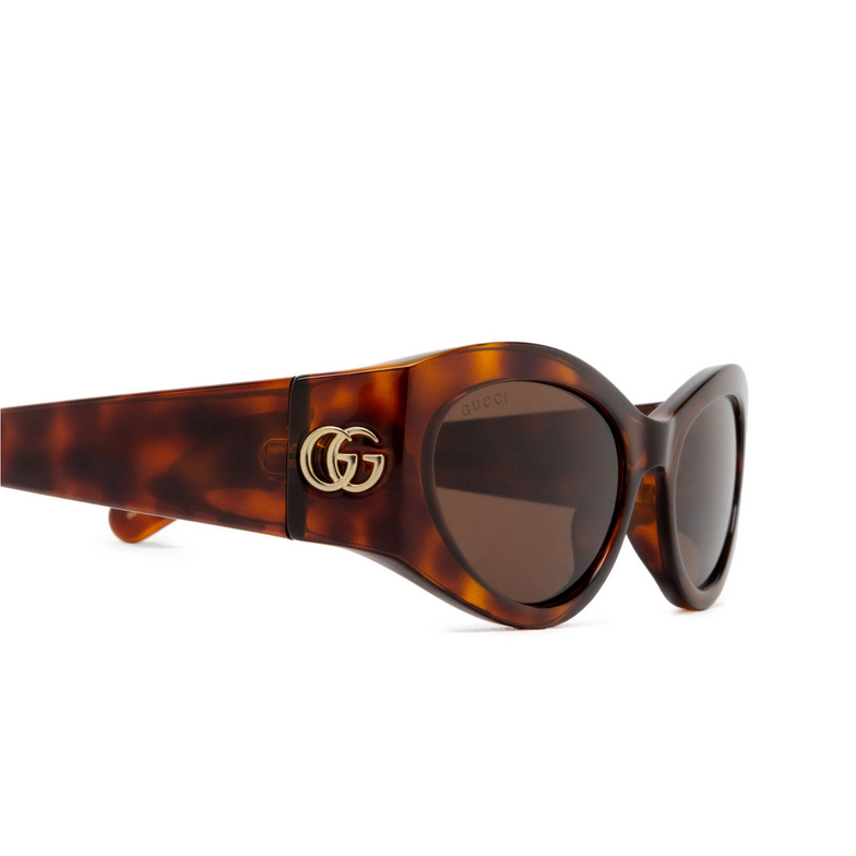 Gucci GG1401S Sunglasses 002 havana - 3/4