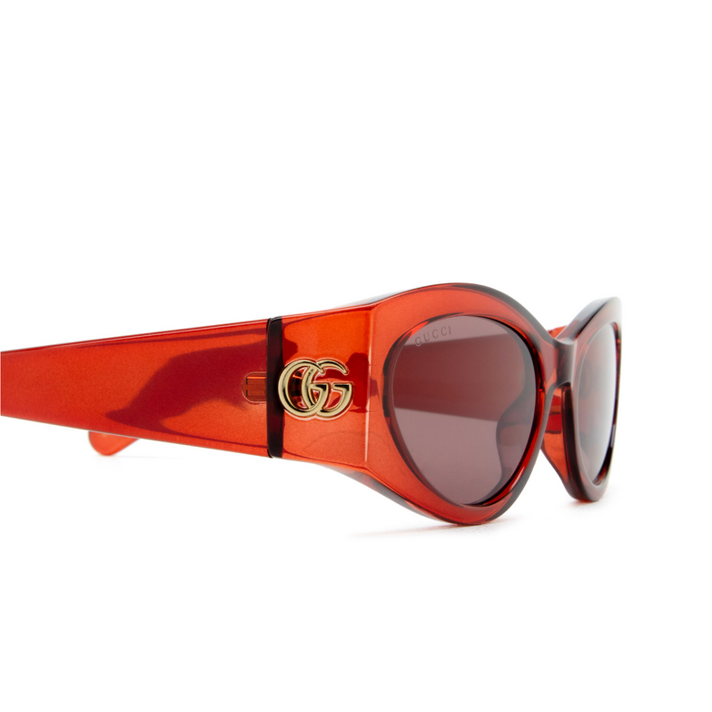 Gucci GG1401S Sunglasses 003 burgundy - 3/4