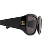 Gucci GG1402S Sunglasses 001 black - product thumbnail 3/4