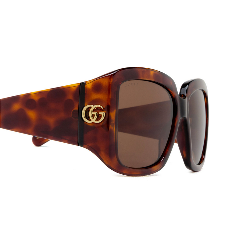 Gafas de sol Gucci GG1402S 002 havana - 3/4