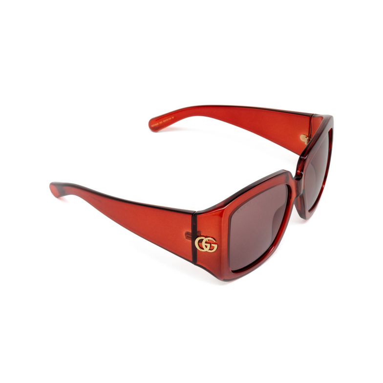 Gucci GG1402S Sunglasses 003 burgundy - 2/4
