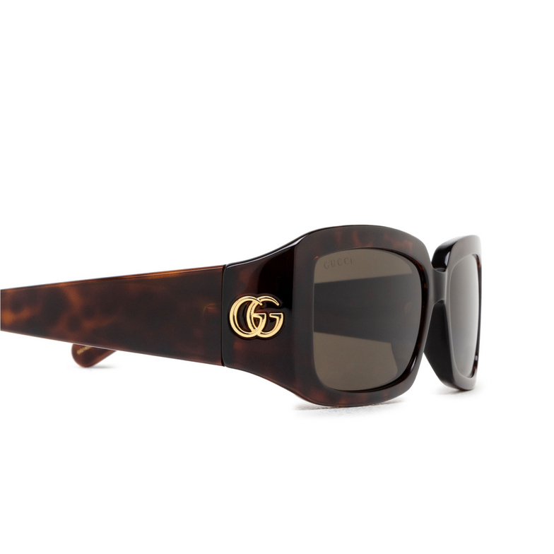 Gafas de sol Gucci GG1403S 002 havana - 3/4
